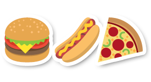 Your next 🍔🌭🍕 could be on the house!