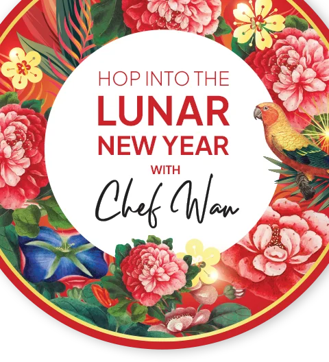 Hop into the Lunar new year with Chef Wan
